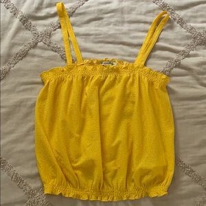 Yellow tank from Express